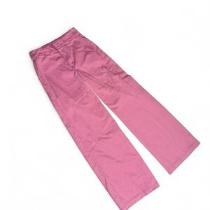 Dickies Pink wide leg straight leg trousers